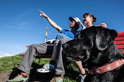 Ferien mit Hund im Engadin