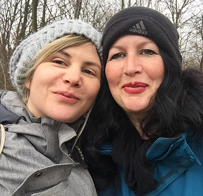 Links: Marlen Maurer-Brandenberg, rechts: Ulli Reichmann